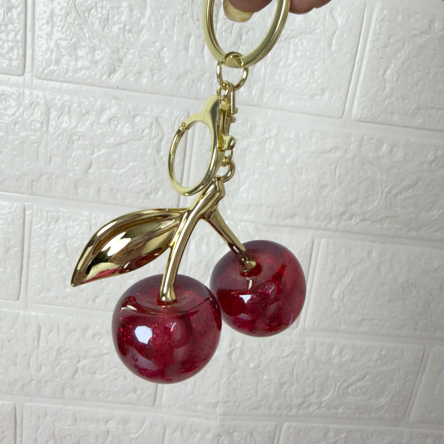 Cherry Bag Charm