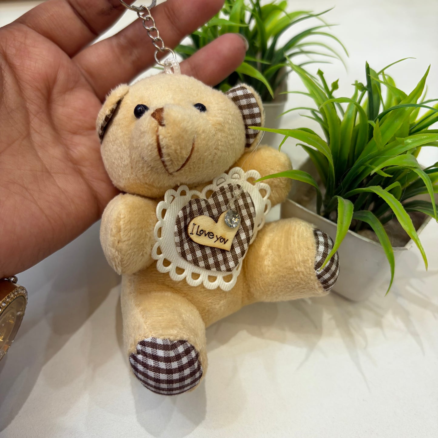 Teddy keychain