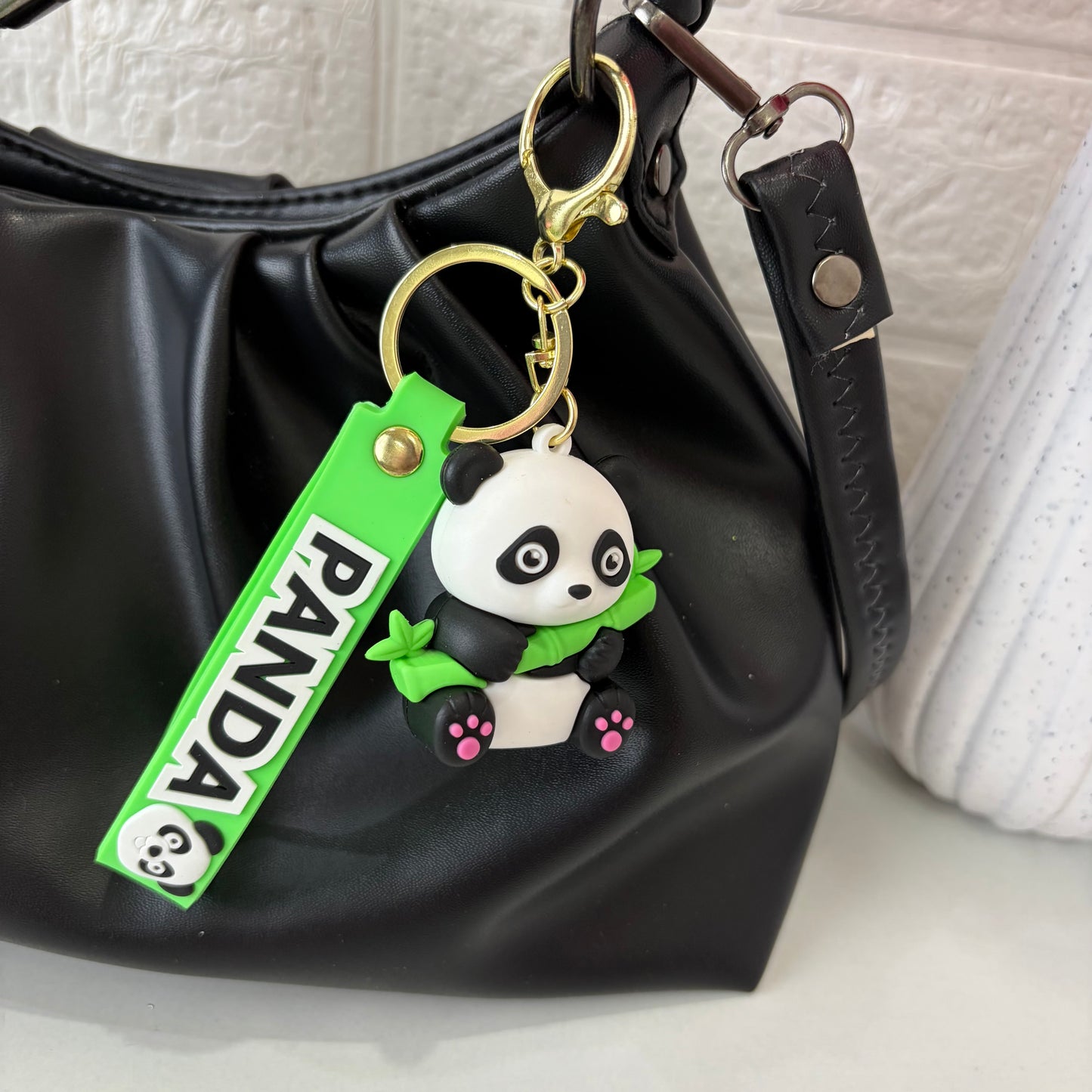 Panda keychain
