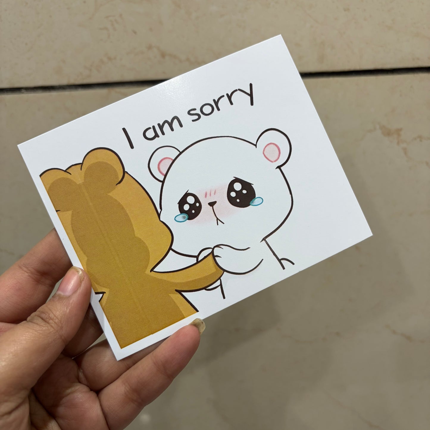 I’m sorry Card