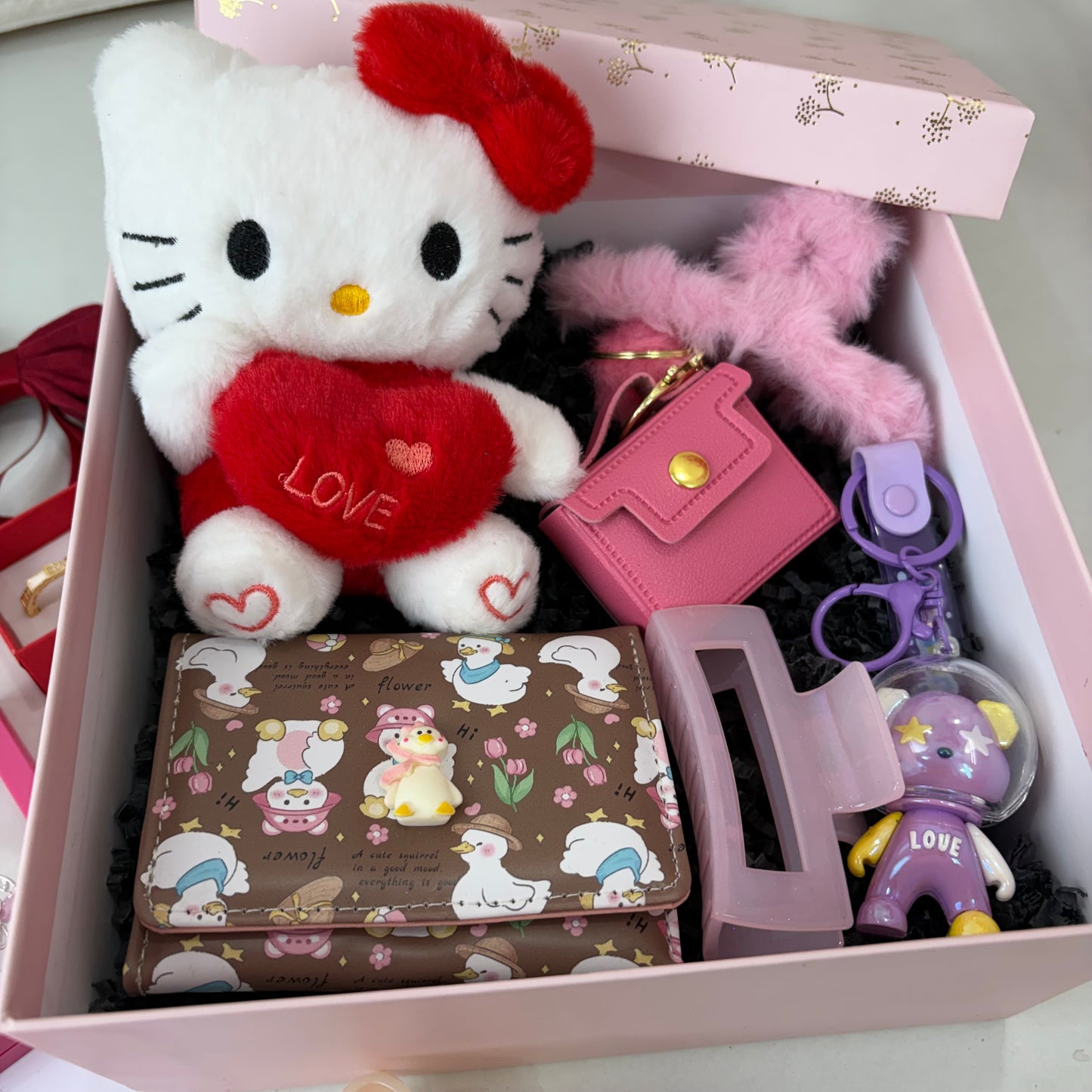 Premium Pink Hamper ( with box )