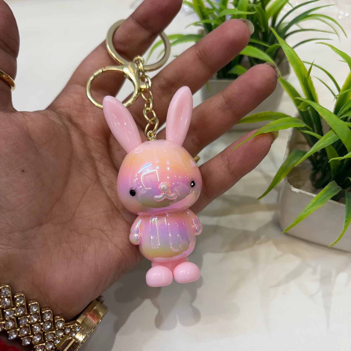 Bunny keychain