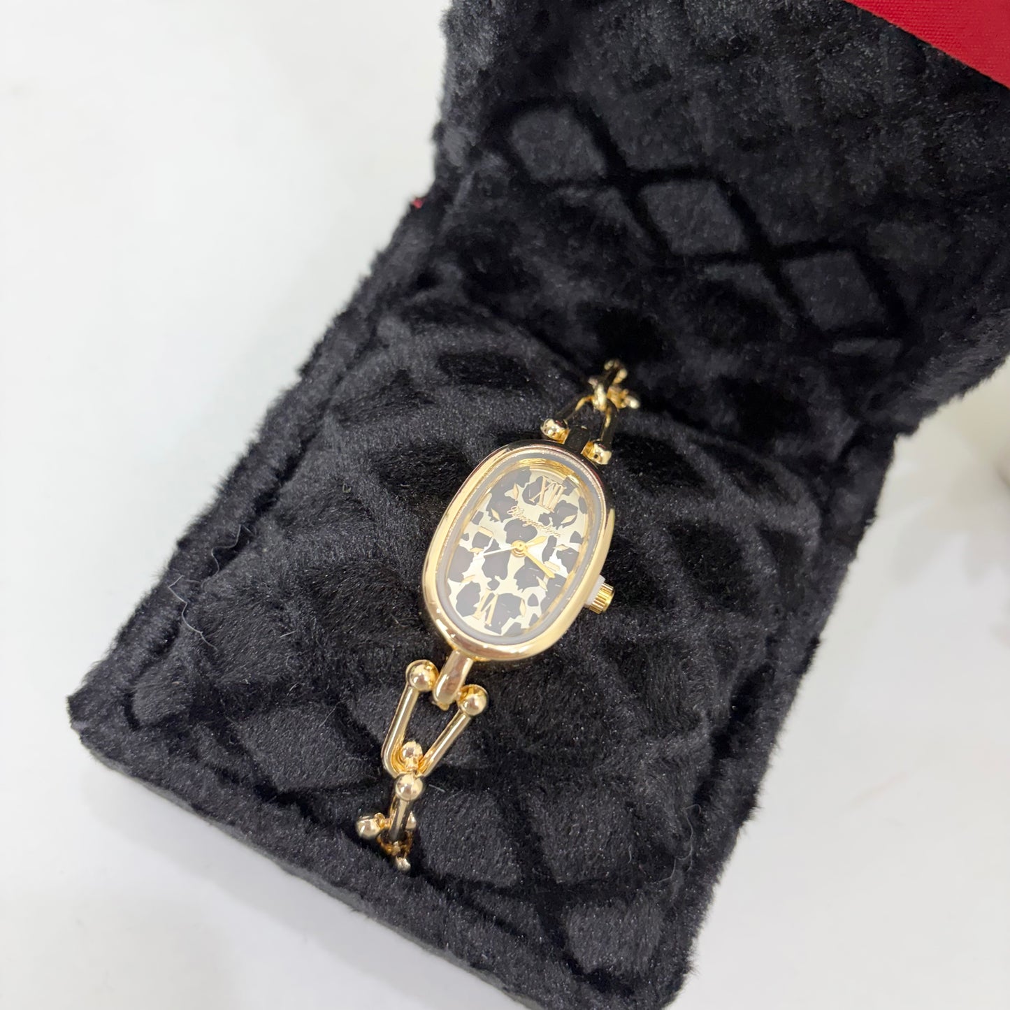 Print Oval Watch