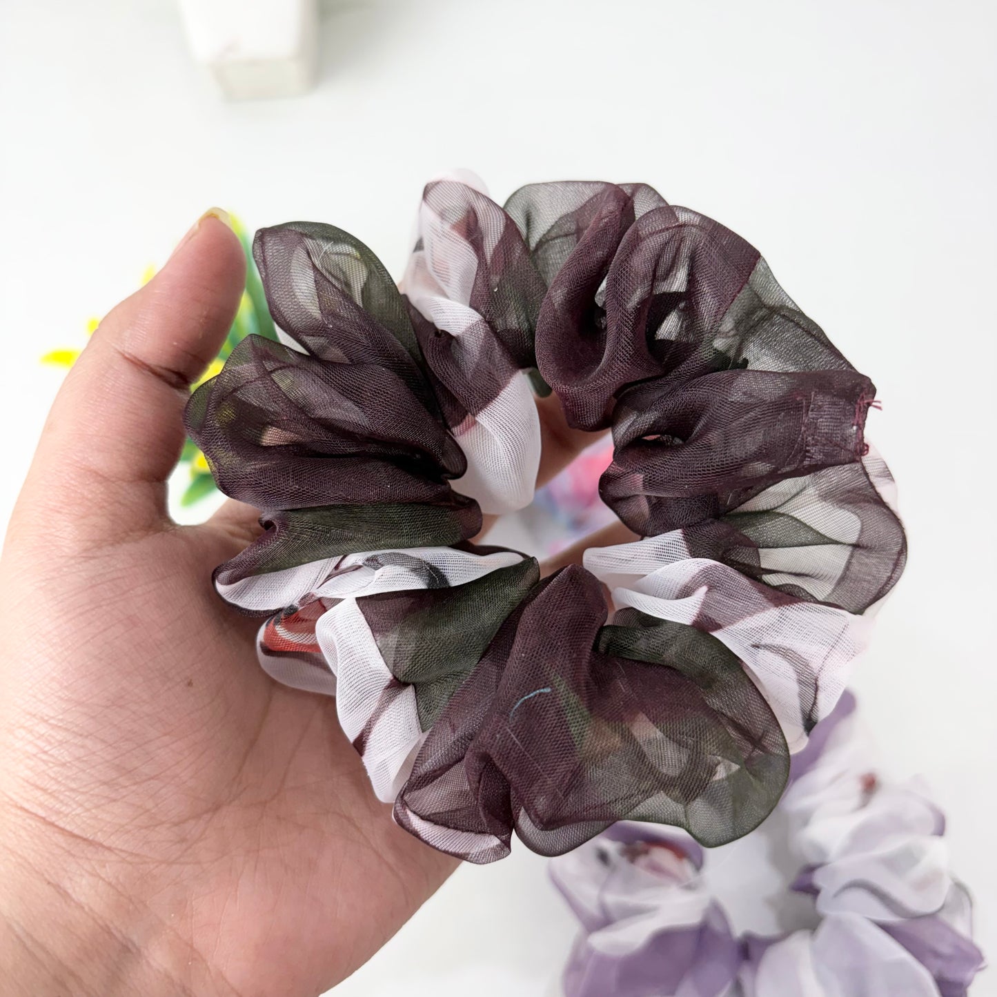 Set of 3 - Scrunchies (Organza )