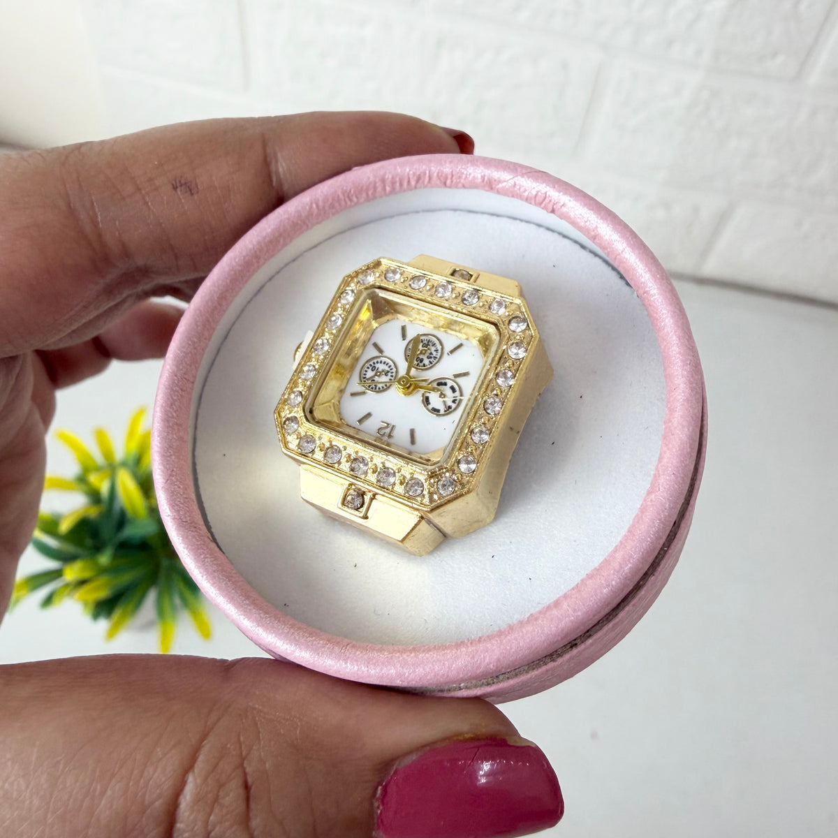 Cute Ring Watch - Square