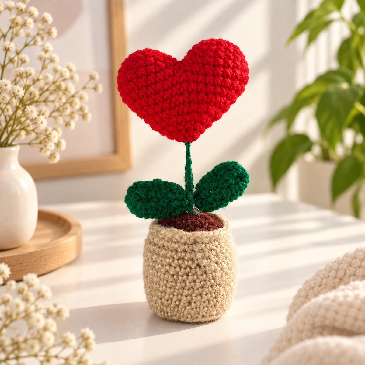 Crochet Love Plant