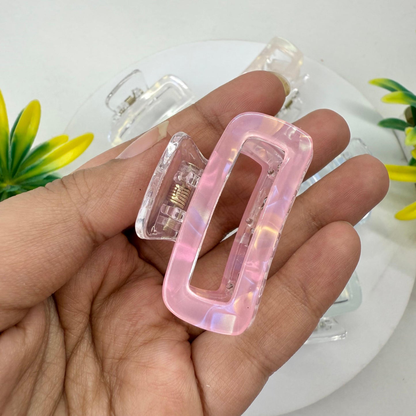 Resin Rectangle - Round