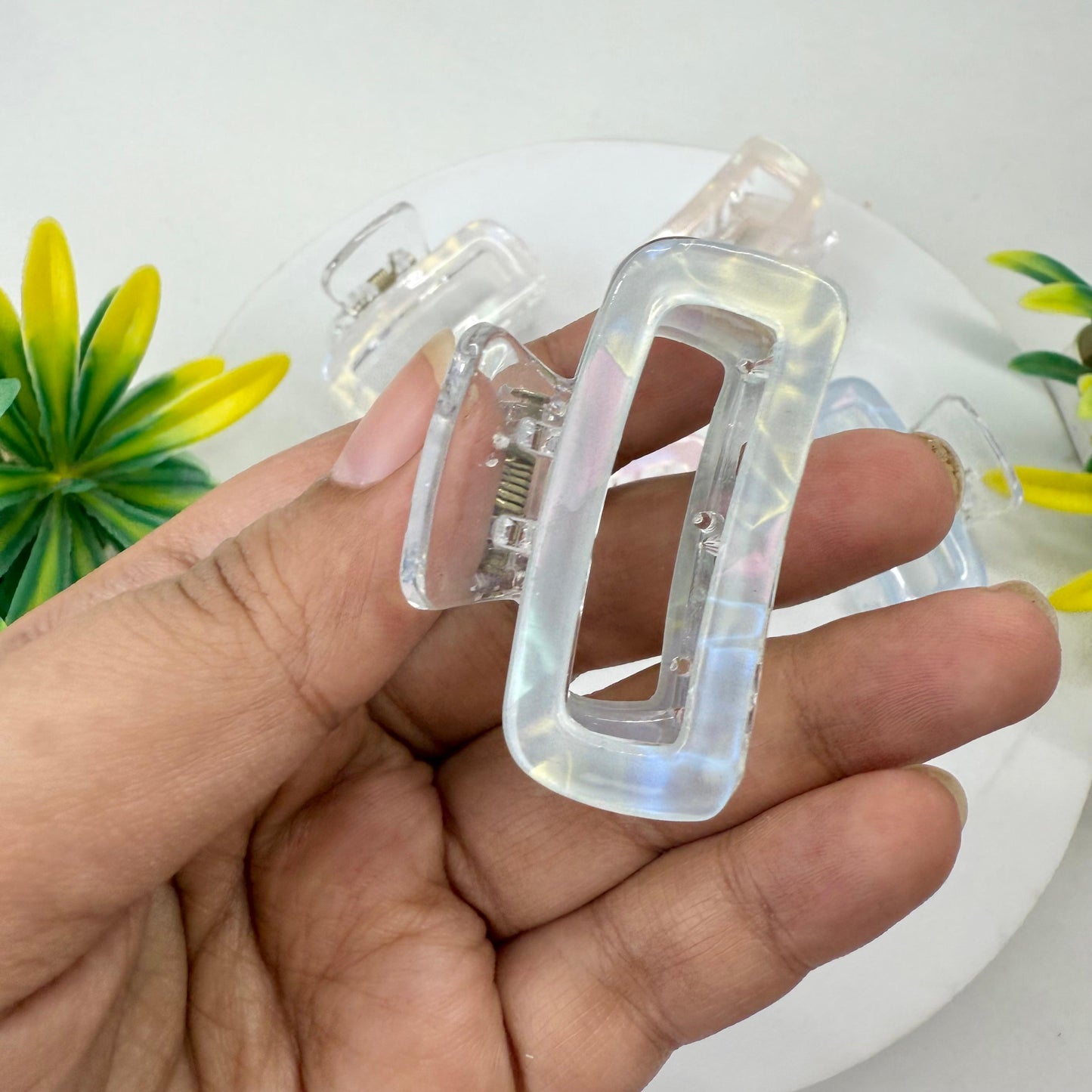 Resin Rectangle - Round