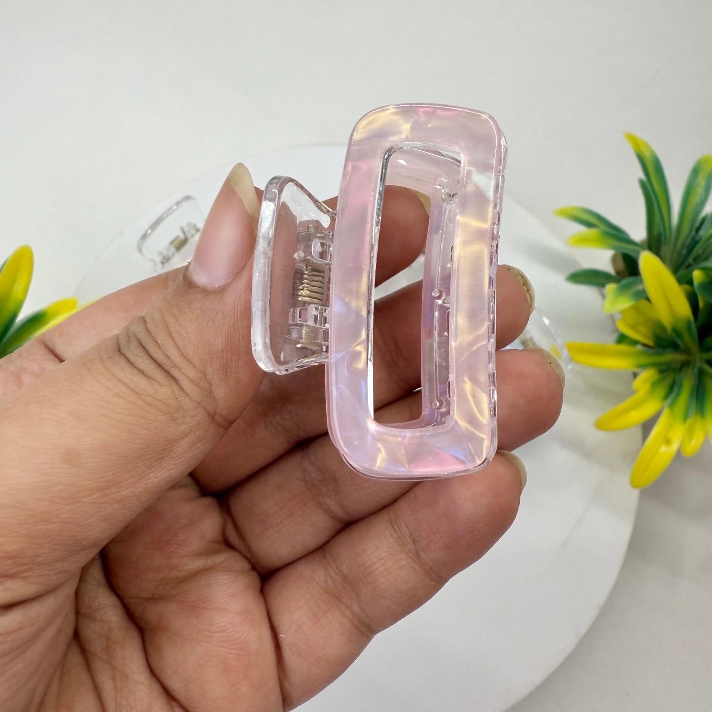 Resin Rectangle - Round