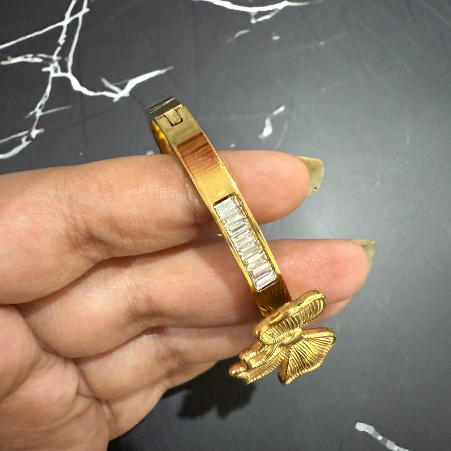 Anti-Tarnish Bow Bracelet