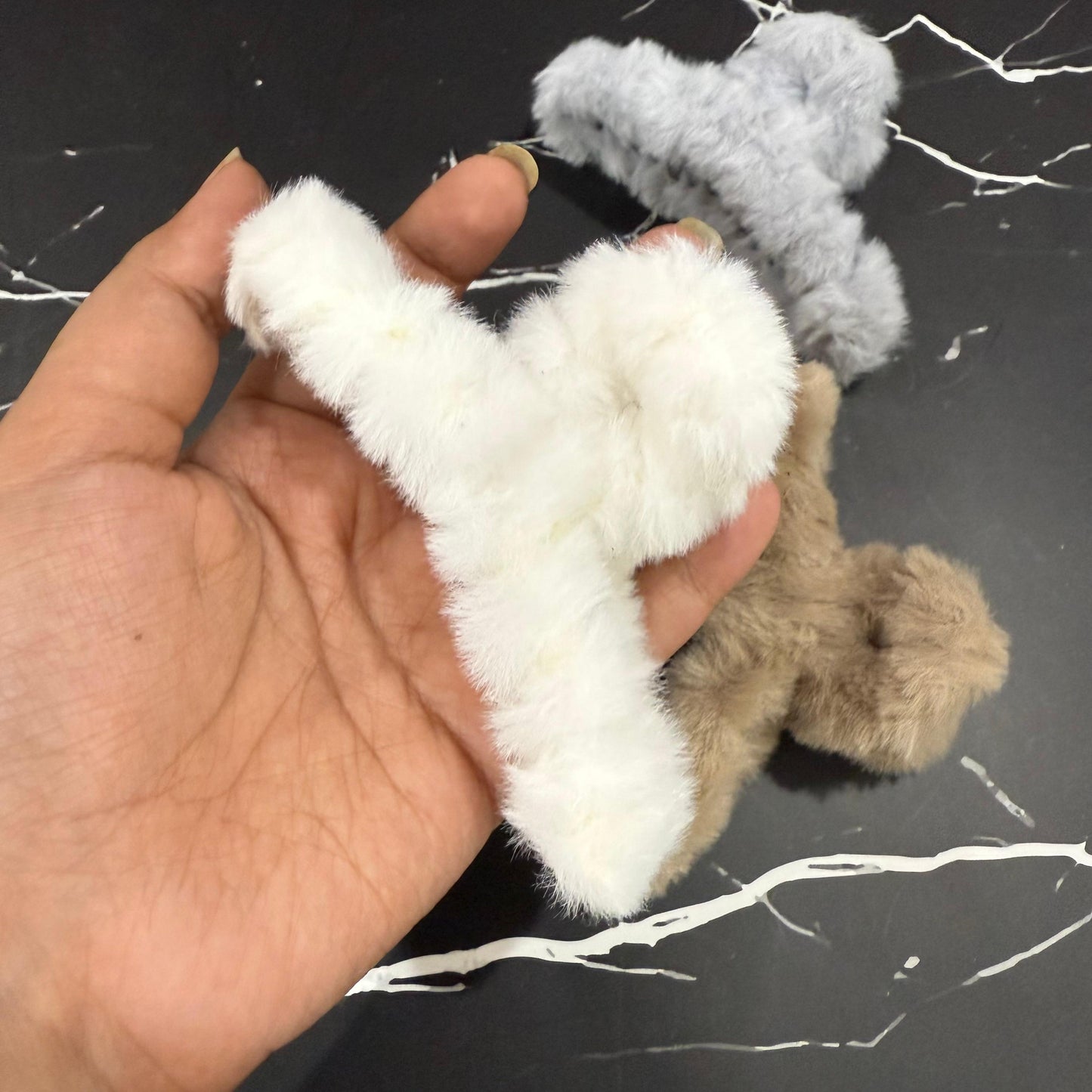 Fur Hairclaw Set of 3