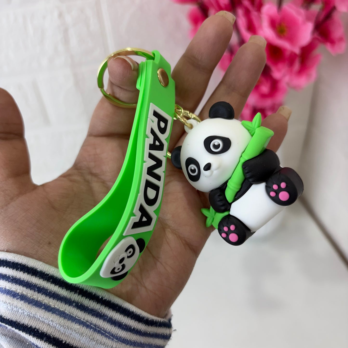Panda keychain