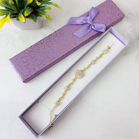 Viral Flower Bracelet with box