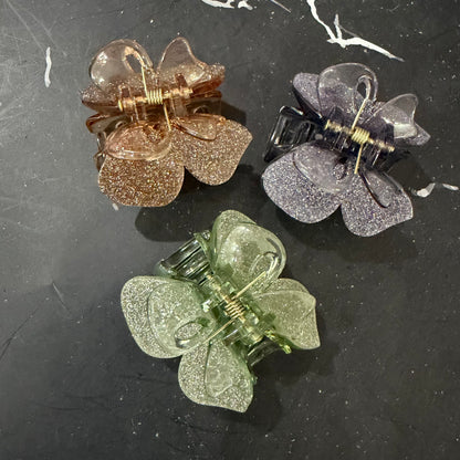 Glitter Butterfly - Set of 3
