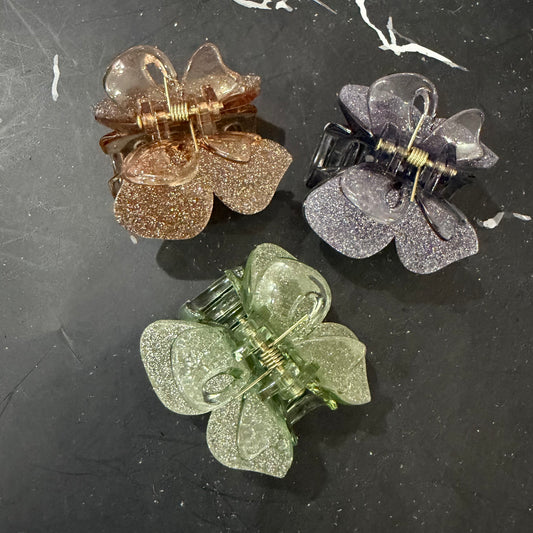 Glitter Butterfly - Set of 3