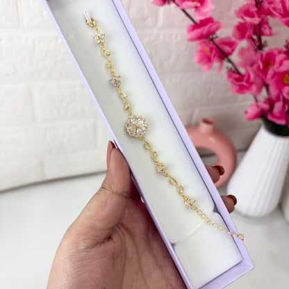 Viral Flower Bracelet with box