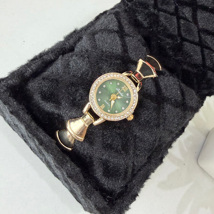 Vintage Olive Dial Watch
