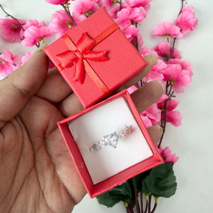 Cute Ring with Box (Adjustable)