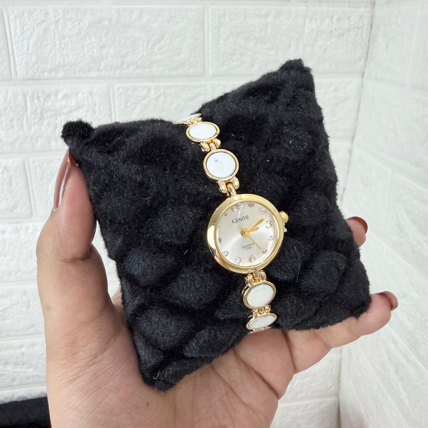 Cute White Sphere Watch