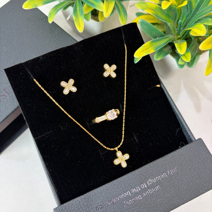 Jewellery Set with Ring ( Adjustable )