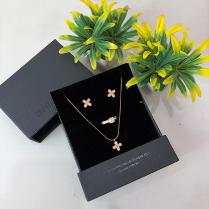 Jewellery Set with Ring ( Adjustable )