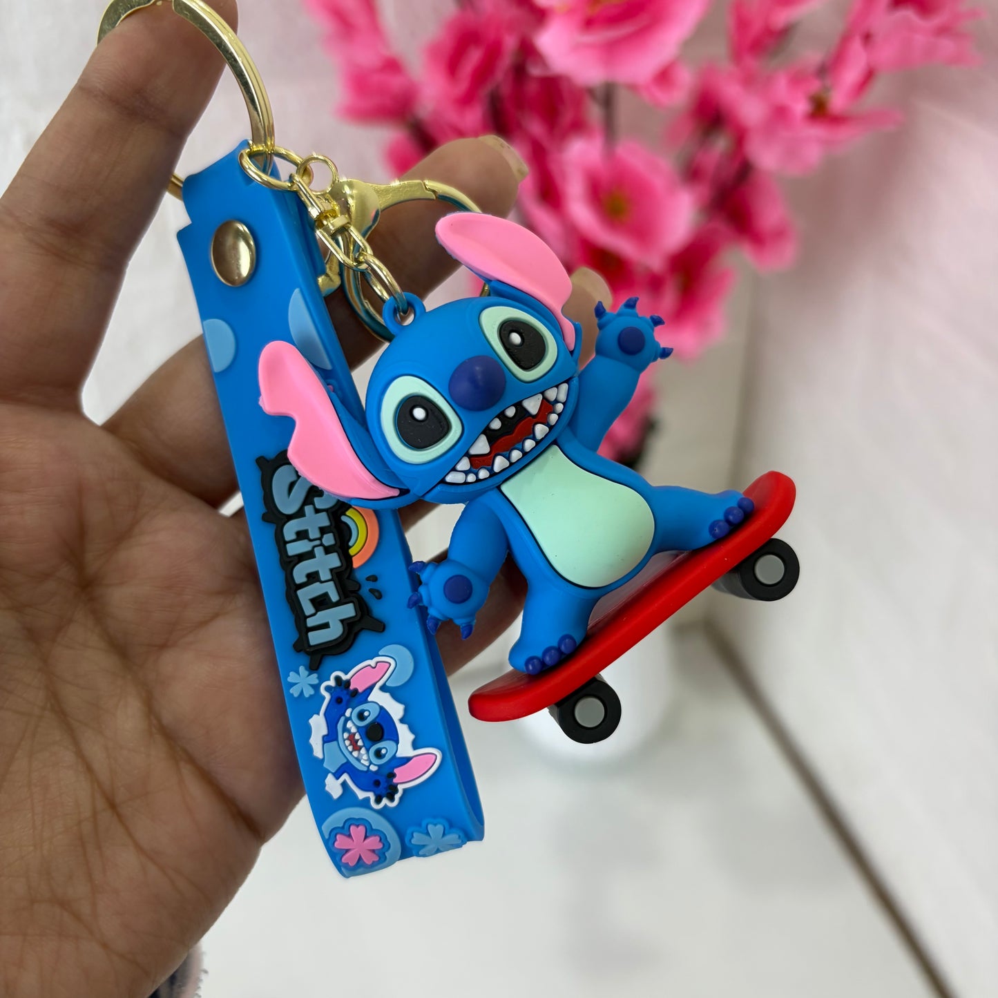 Stitch keychain