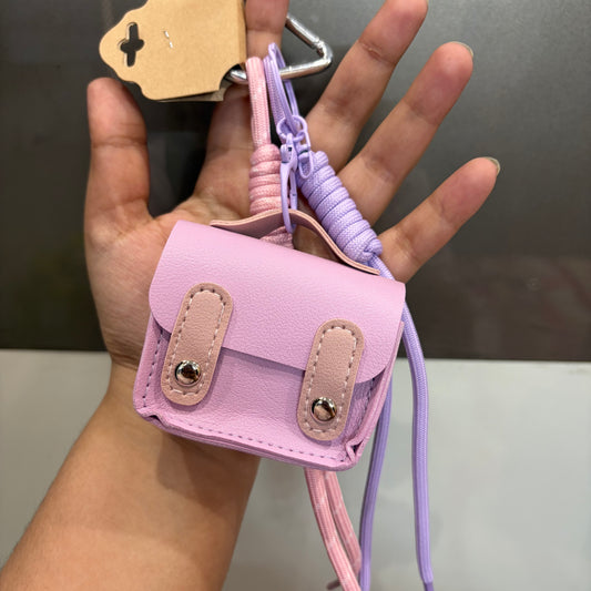 Pink Bag Charm