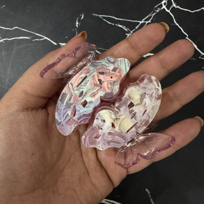 Resin Butterfly Hairclaw