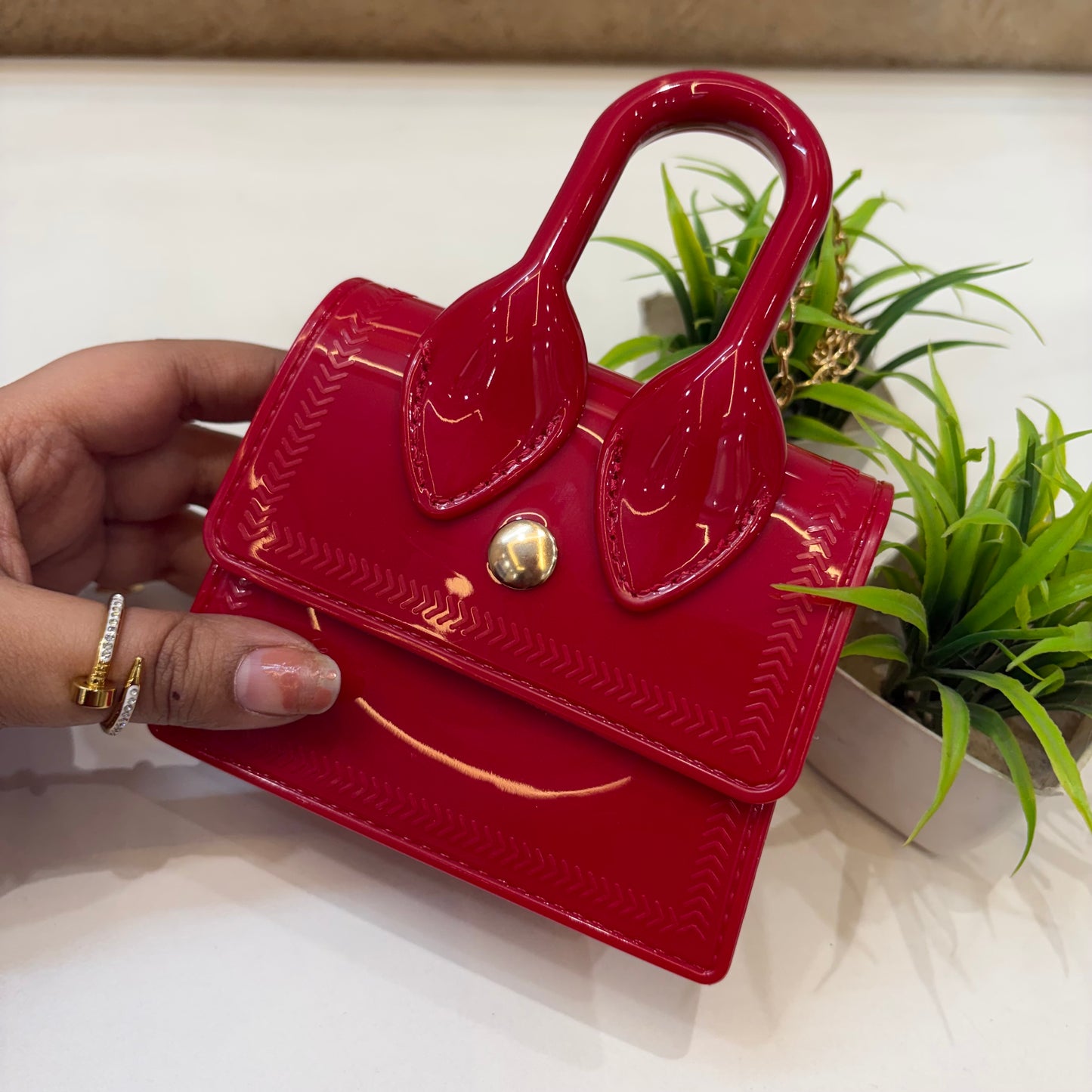 Cute Handbag - Red
