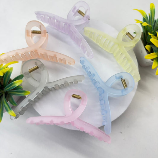 Premium - Glass Infinity Hair Claw