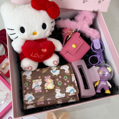 Premium Pink Hamper ( with box )