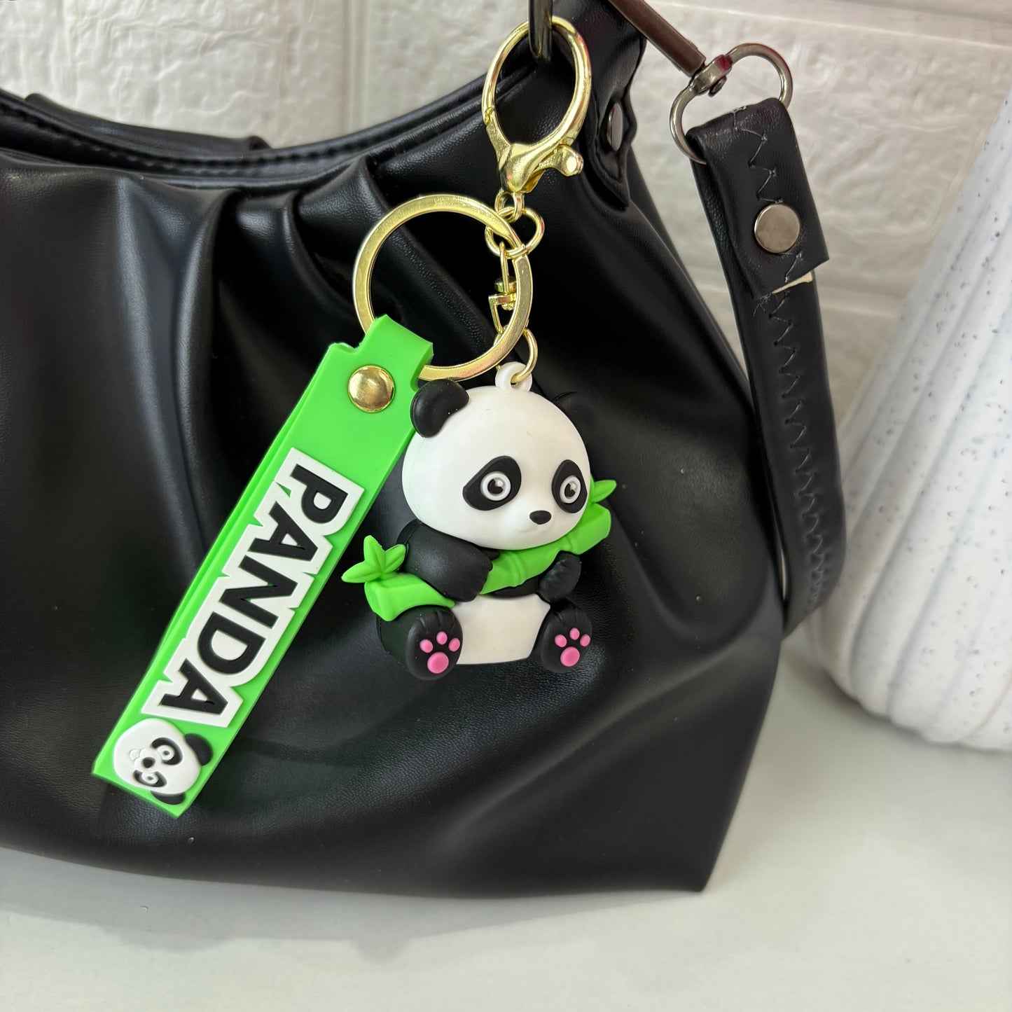 Panda keychain