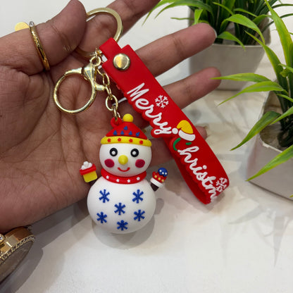 Snowman keychain