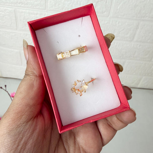 Cute Ring with Box (Adjustable)