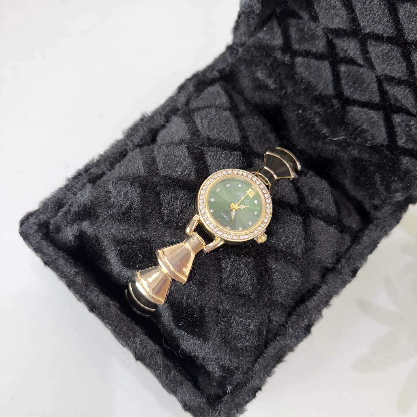 Vintage Olive Dial Watch