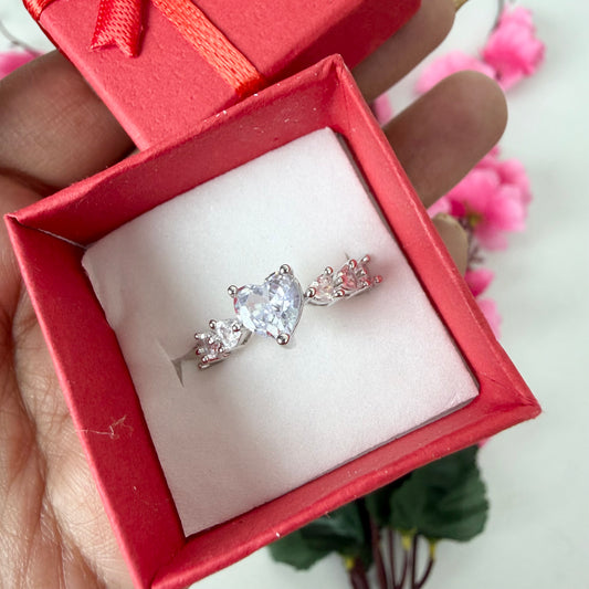 Cute Ring with Box (Adjustable)