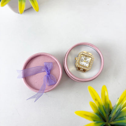 Cute Ring Watch - Square