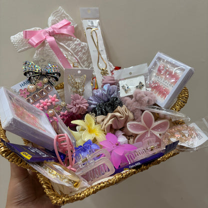 Premium Cute Hamper ( with basket )