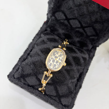 Print Oval Watch
