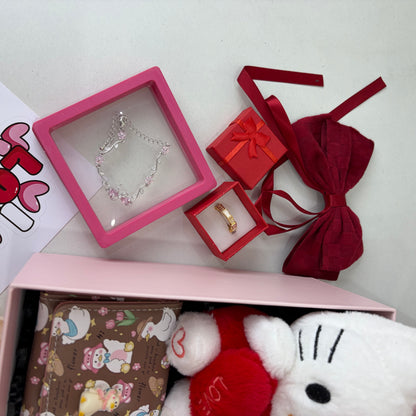 Premium Pink Hamper ( with box )