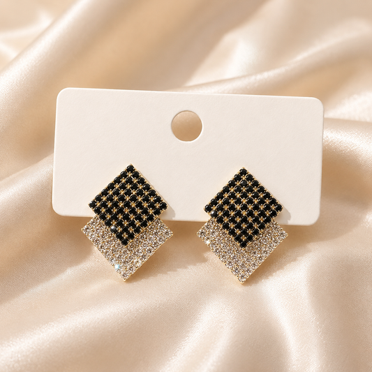 Black Party Earring