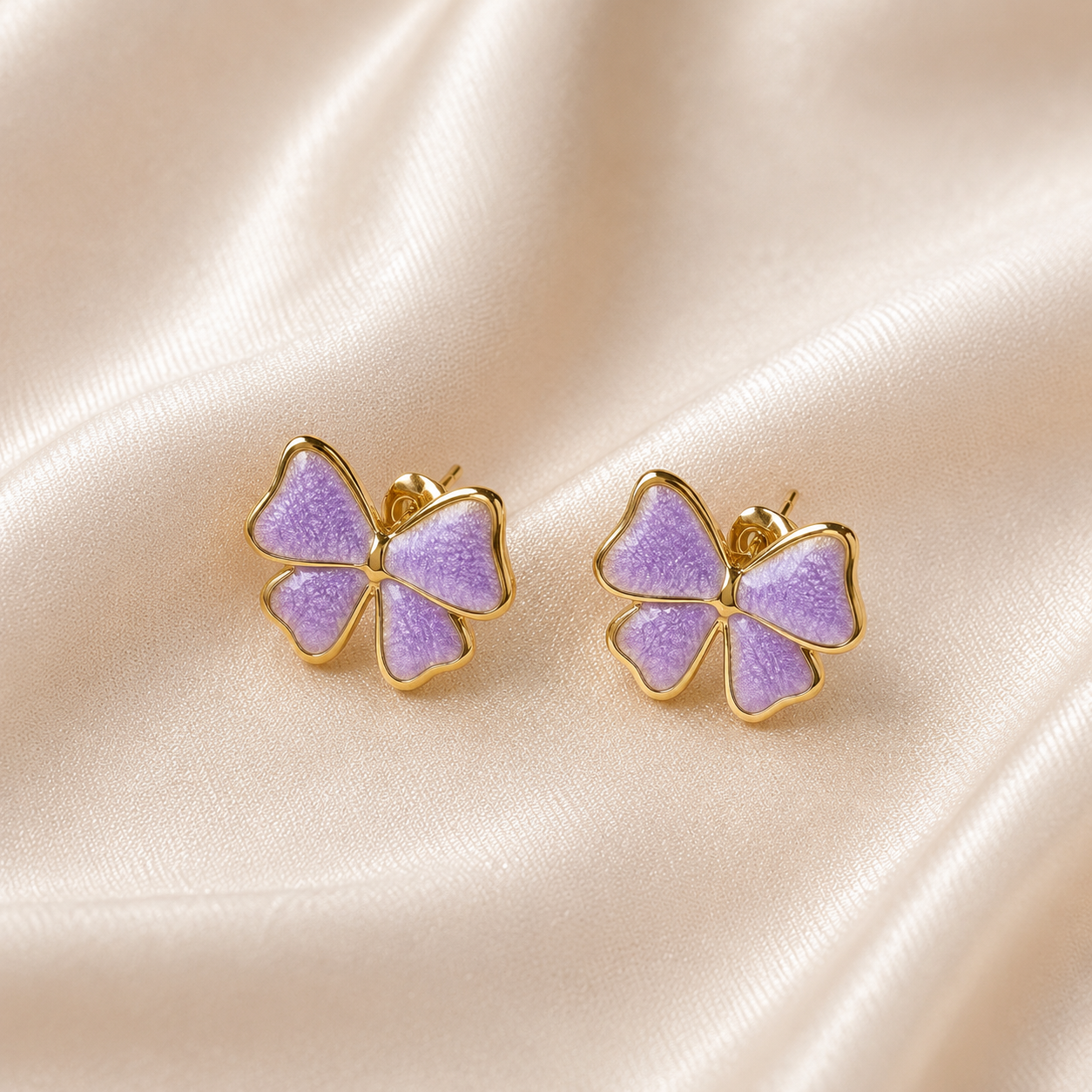 Butterfly Earring (Purple)