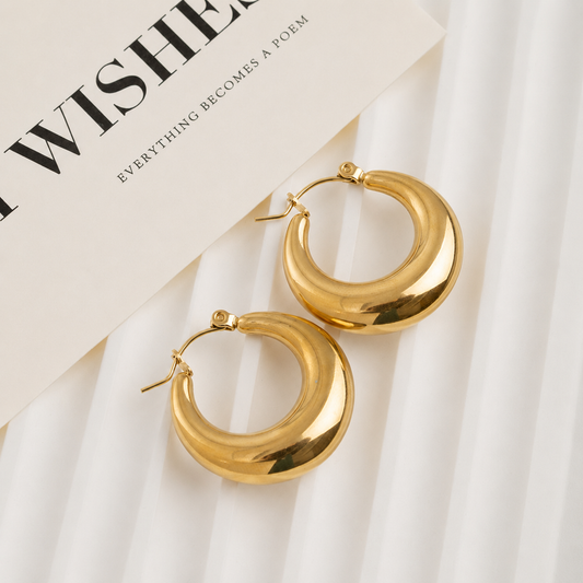 Blind Date Hoop Earrings