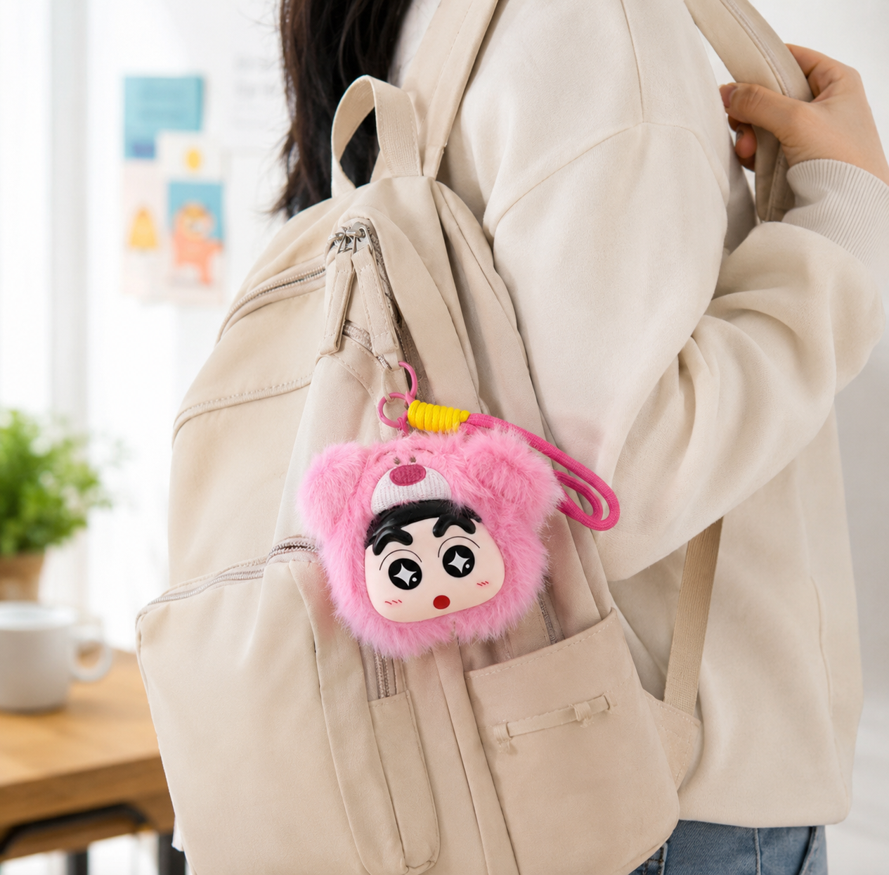 Shinchan Soft Bag Charm