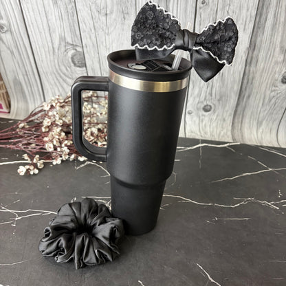 Black Stanley with accessories