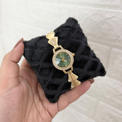 Vintage Olive Dial Watch