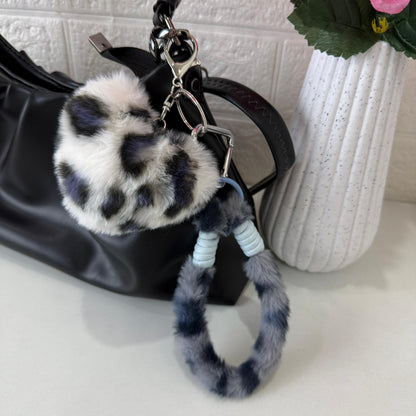 Puff Heart Bag Charm