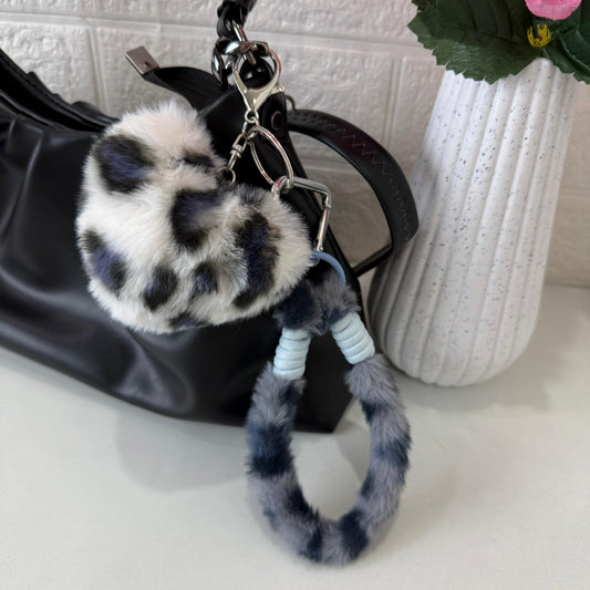Puff Heart Bag Charm