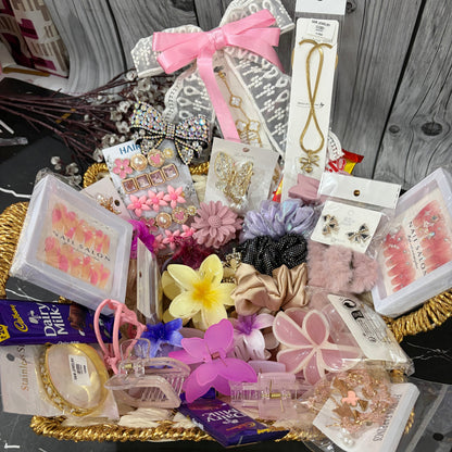 Premium Cute Hamper ( with basket )
