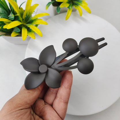 Matte Flower Clip